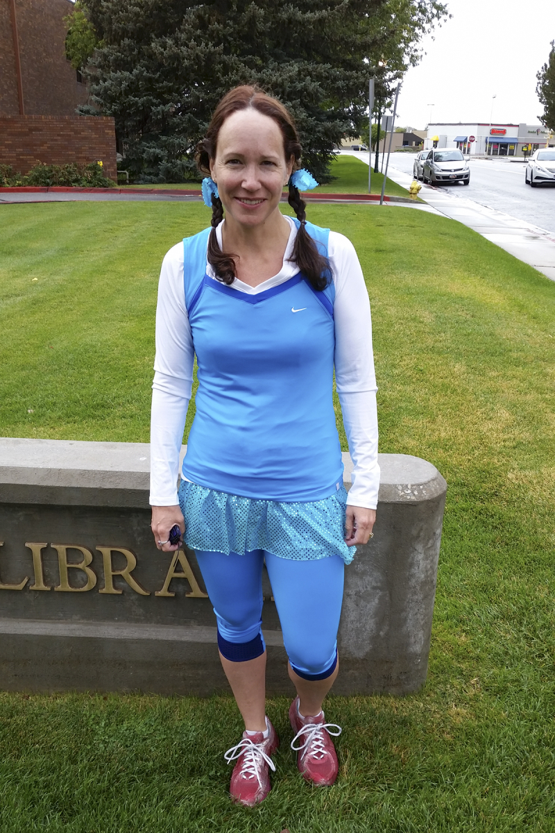 Dorothy running Dorothy running